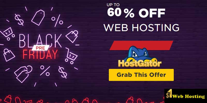 Hostgator 60% Off Web Hosting Deal